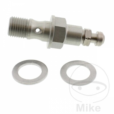 HOLLOW SCREW VENT VALVE M10X1.0X19MM H-D 1584 FLHRC Road King Cl 2008-2008