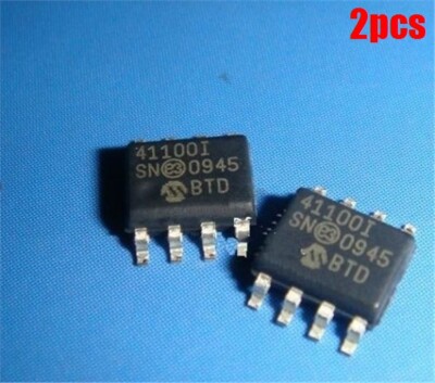 2Pcs 8Soic MCP41100-I/SN Pot Digitl 100K 1Ch Spi New Ic fs