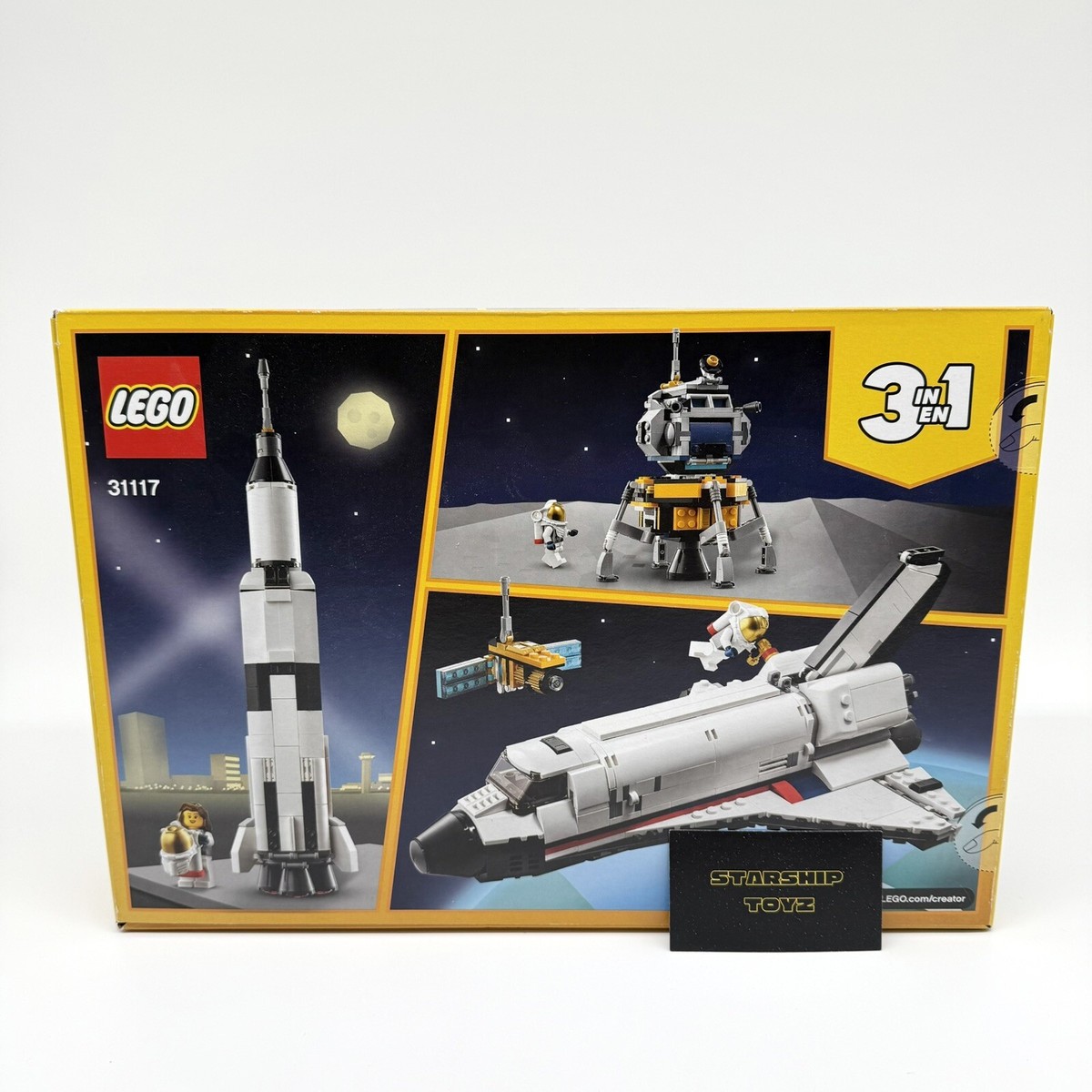 NEW, RETIRED, & SEALED LEGO CREATOR Space Shuttle Adventure 3in1
