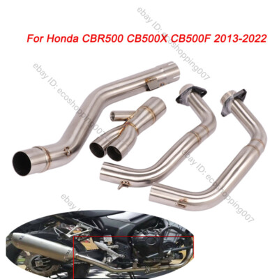 For Honda CBR500R CB500X/F 13-23 Motorcycle Exhaust System 51mm Header Link Pipe