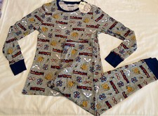 Harry Potter Kids 2 Piece Pajama Set Long Sleeves Shirt  Pants Size X-large NWT