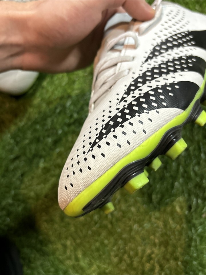 Adidas Predator Accuracy .4 Mens Size US 7 White Soccer Cleats Football Boots eBay