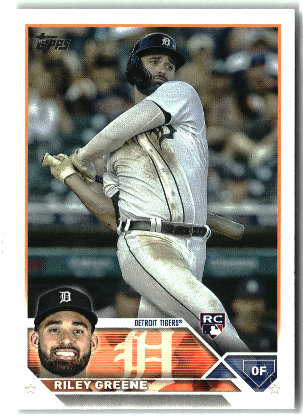 Riley Greene 2023 Topps #31 Detroit Tigers Rookie