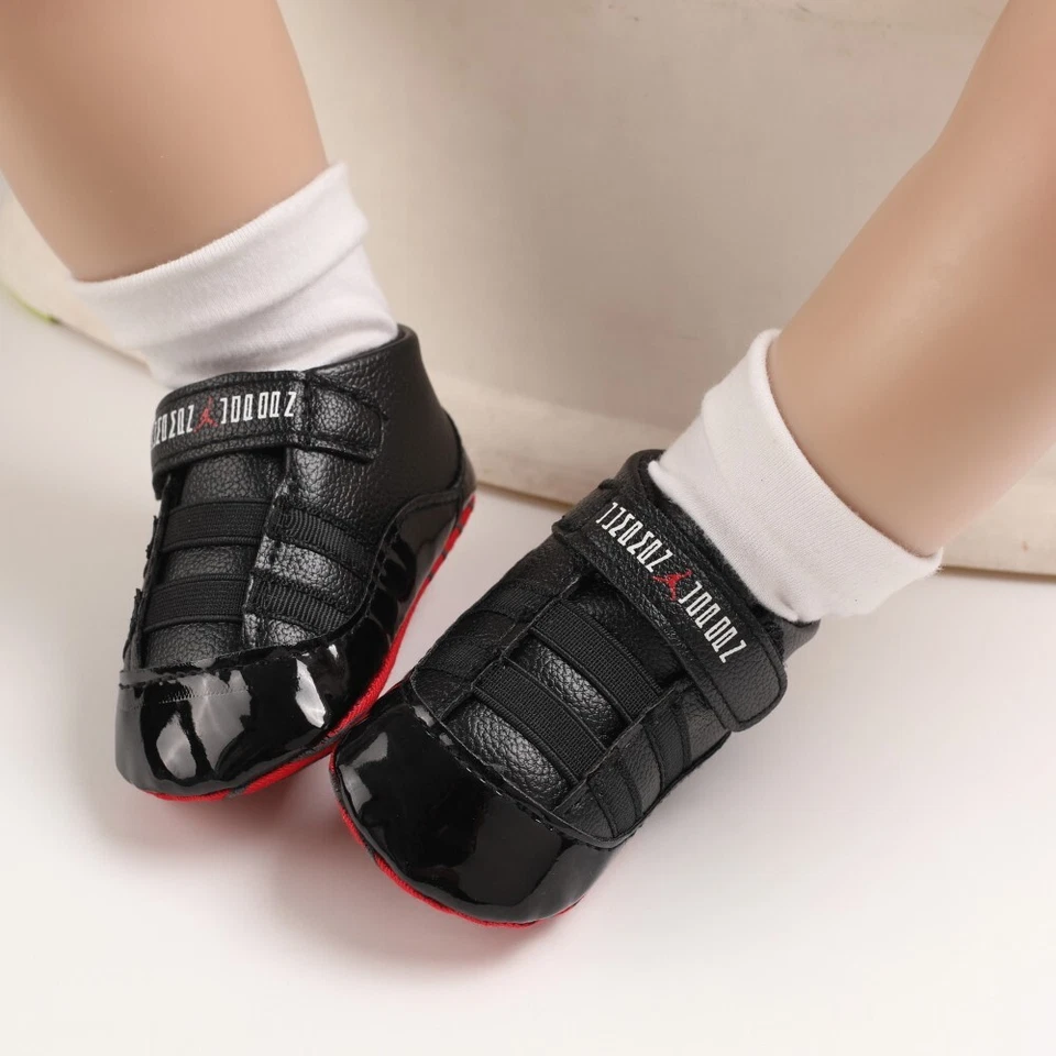 Classic Baby Boy Girl Crib Shoes Infant Sneakers Casual Shoes Newborn Baby Shoes - Image 3 of 4