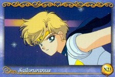 Sailor Moon World Carddass EX 2 Vintage Japan 2002 Trading Card N 23 - Uranus