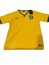 New With Tag Nike Dri-fit 2014 Brazil National Futbol Team Size Medium R2