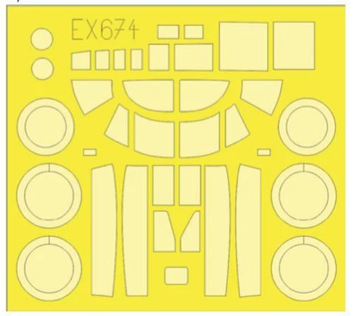 Eduard EX674 1:48 Douglas B-26B-50 Invader for ICM