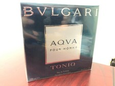 AQVA POUR HOMME TONIQ by BVLGARI 3.4 FL oz / 100 ML EDT Spray Sealed