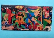 Hanging Ceramic Tile decorative Handmade art Guernica Picasso Cubism Art
