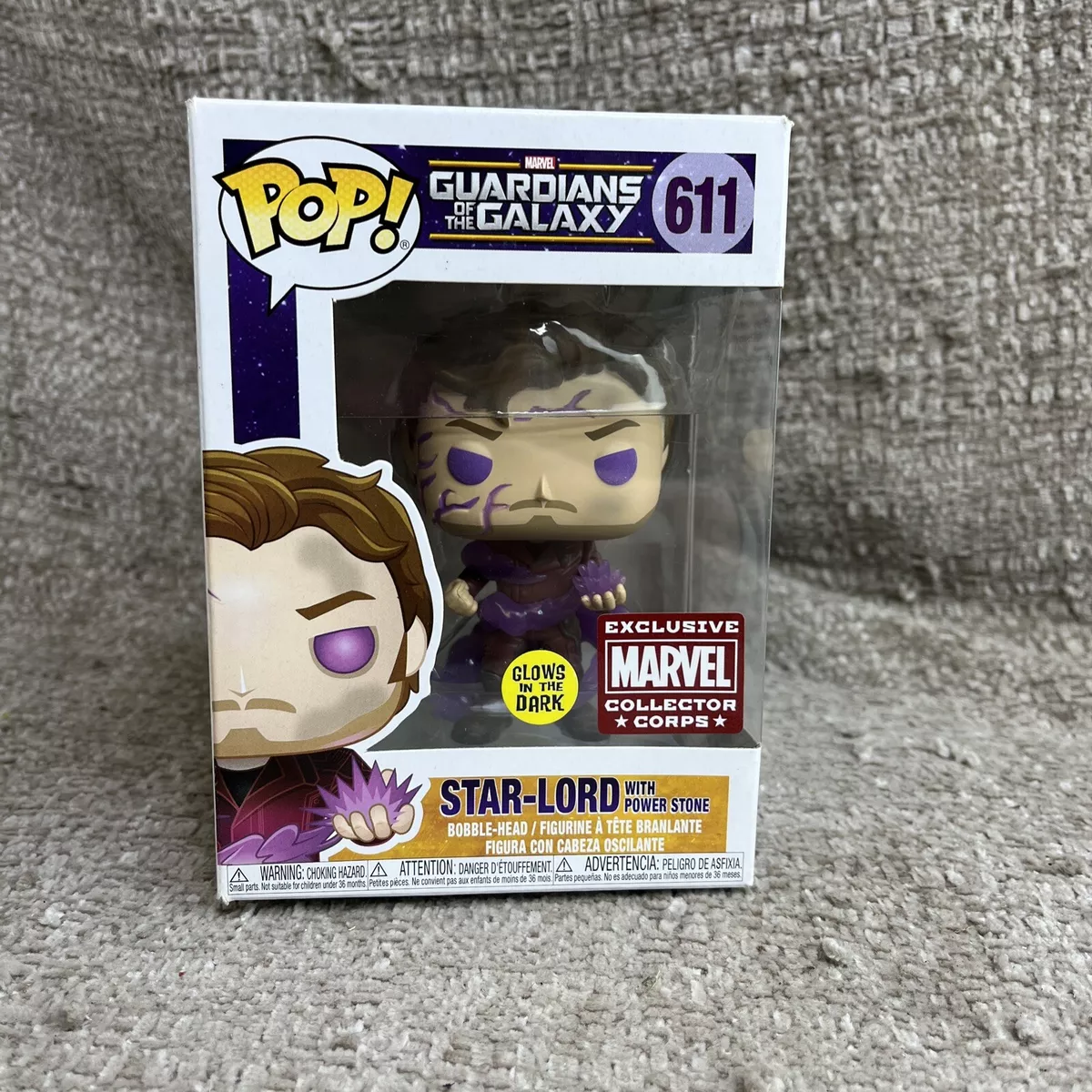 Guardians of the Galaxy - Star Lord with Power Stone - POP! MARVEL