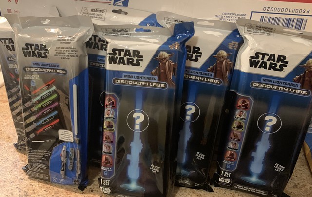 disney lightsaber plastic bag