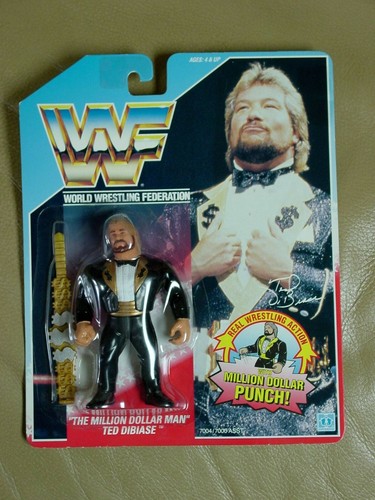 WWF TED DIBIAASE, THE MILLION DOLLAR MAN, SERIES 1...