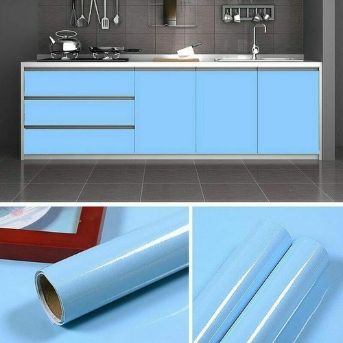 Color Self Adhesive Wallpaper PVC For Kitchen Countertop 24" x 3.28ft (0.6m*1m) - Picture 5 of 16