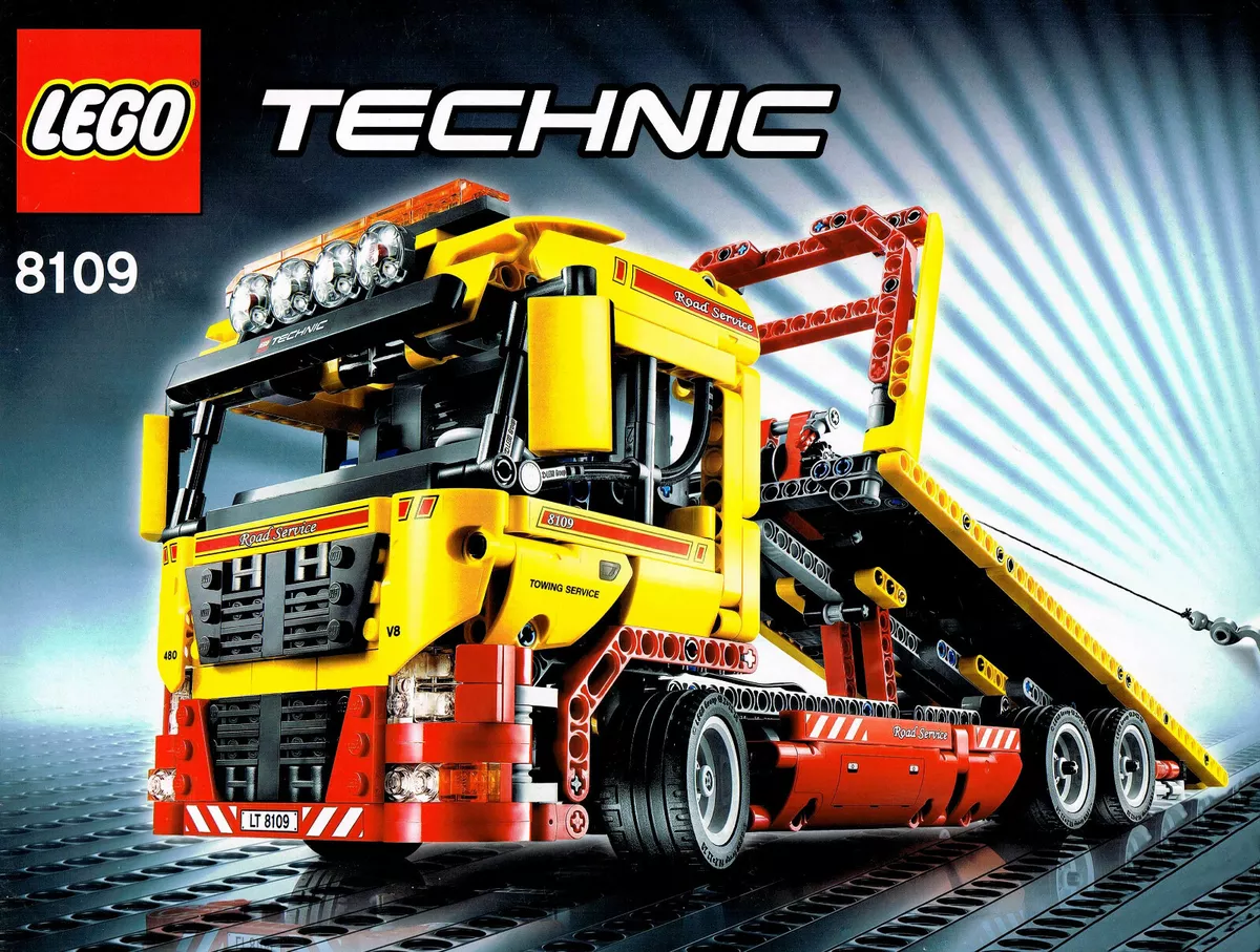 LEGO Technic 8109 Tieflader Top Komplett