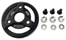 NHX RC 76T Hardened Steel 48P Spur Gear for 1/10 2WD Slash Stampede Bandit