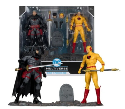 DC Multiverse Thomas Wayne Batman and Professor Zoom Flashpoint 2-Pack IN-STOCK