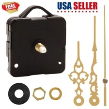 6Pcs DIY Wall Quartz Clock Movement Mechanism Replacement Repair Tool Parts Kits