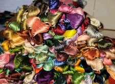 Large Lot DMC Mouline 25 Embroidery Floss