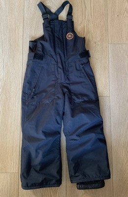 Quiksilver Boogie Snow Bib Pants - Toddler Boy's  Size 4 / 5 in Black
