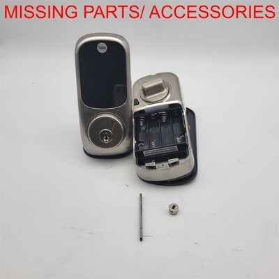 Yale Assure Deadbolt Lock with Touchscreen, Satin Nickel Lock *READ*