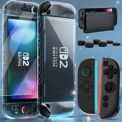 HEYSTOP Switch 2 Case for Nintendo Switch 2, Dockable Cover Hard PC Protector Case