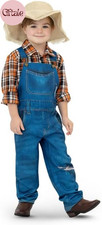 Kids Farmer Costume Set   Classic Farm Outfit for Children, Dress Up, Halloween