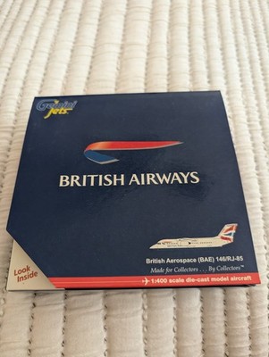 GeminiJets 1:400 British Airways Avro RJ-85 BAE 146 G-BNTZ GJBAW675 Rare 2007