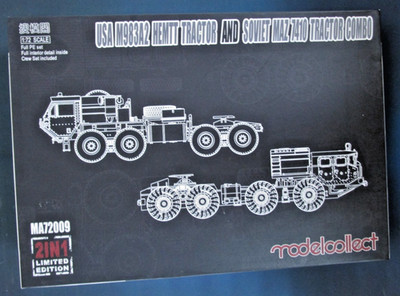 Modelcollect UA 72009 USA  AND  Soviet Tractor Combo Ltd. EDt!  1/72 OVP / MIB