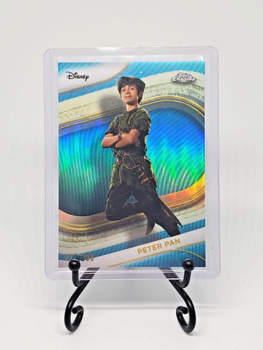 Peter Pan 2025 Topps Chrome Disney #155 Teal Refractor #/299