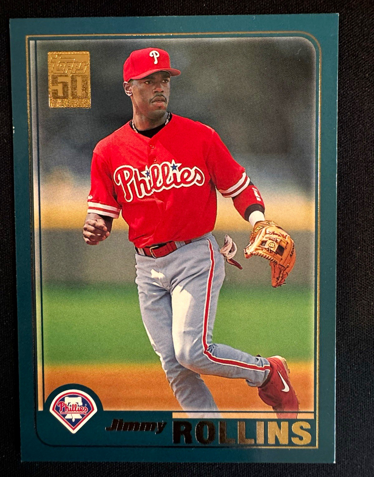 Topps 2001 Traded & Rookies Jimmy Rollins #T66 RC Base Set Phillies MLB