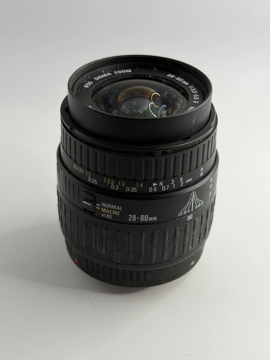 Sigma Zoom 28-80mm Focal Camera Lenses for sale | eBay