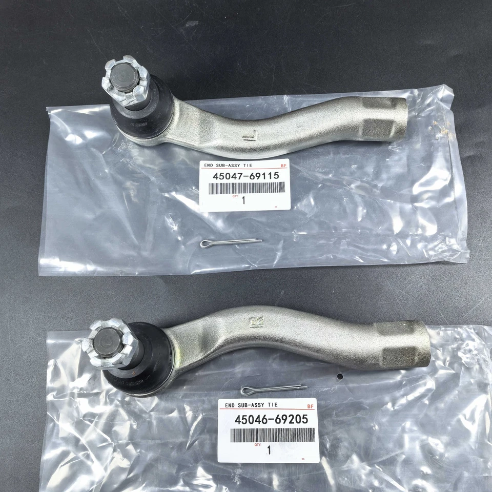 OEM 2pcs Outer Tie Rod Ends For Lexus LX470 Land Cruiser 100 2003-2007  - Image 2 of 2