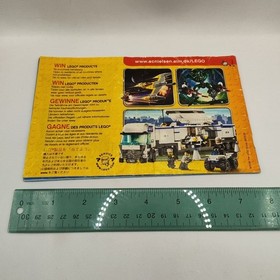 LEGO&reg; City 7741 Police Helicopter Instruction Manual ONLY Booklet 2008
