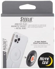 Nite Ize Steelie 360° Magnetic Mount Orbiter Plus Magnetic Socket + Metal Ring
