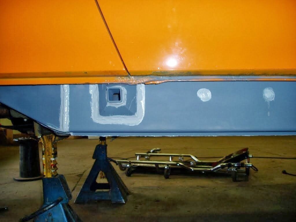 Porsche 914 Chassis Repair Panels