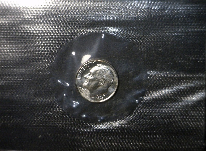1996 W GEM BU Roosevelt Dime 10c 50th Anniversary 1996w SEALED MINT CELLO  NR