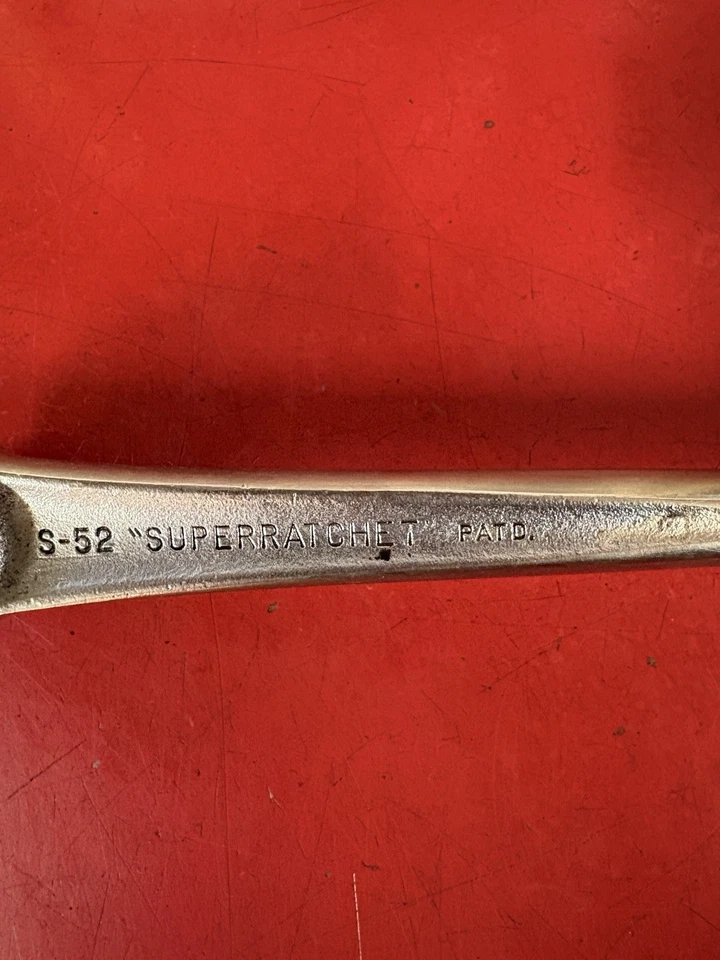 Williams 1/2" Drive Ratchet Superratchet Knurled Handle S-52 Made In USA Tool - Image 4 of 4