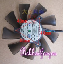   GTX680 HD7950 HD7970 ventola singola 40 mm 4 pin T129025SU 0,38A #jg