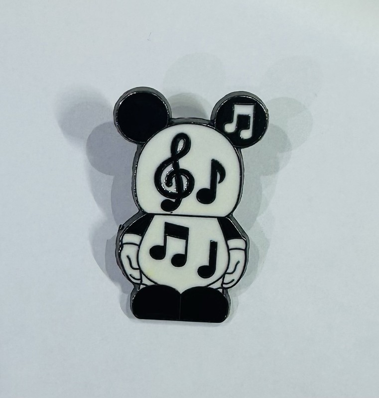 Disney Musical Note Vinylmation Trading Pin Mickey Mouse Lapel Pin