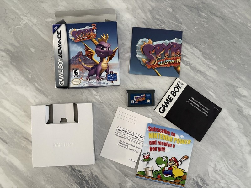 Spyro 2: Season of Flame Nintendo Game Boy Advance