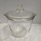 VTG Pyrex Bean Pot 506 B with Lid Oven Ware Bean Pot Casserole Baking Dish