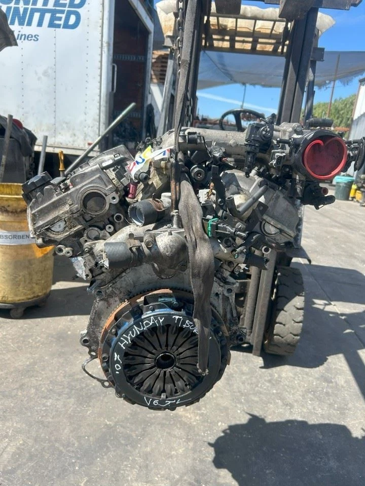 Tiburon 2008 2,9 L motor usado STK# 7343  Foto 3 de 4