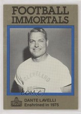 1985-88 Football Immortals Dante Lavelli #67 HOF 0q3