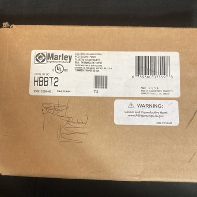 Marley Engineered Products HBBT2 Double Pole Thermostat