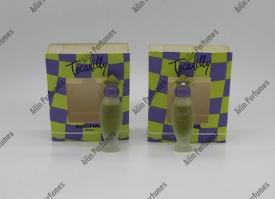 Tocadilly by Rochas EDT 0.11oz(3ml) mini splash for women (Lot of 2)