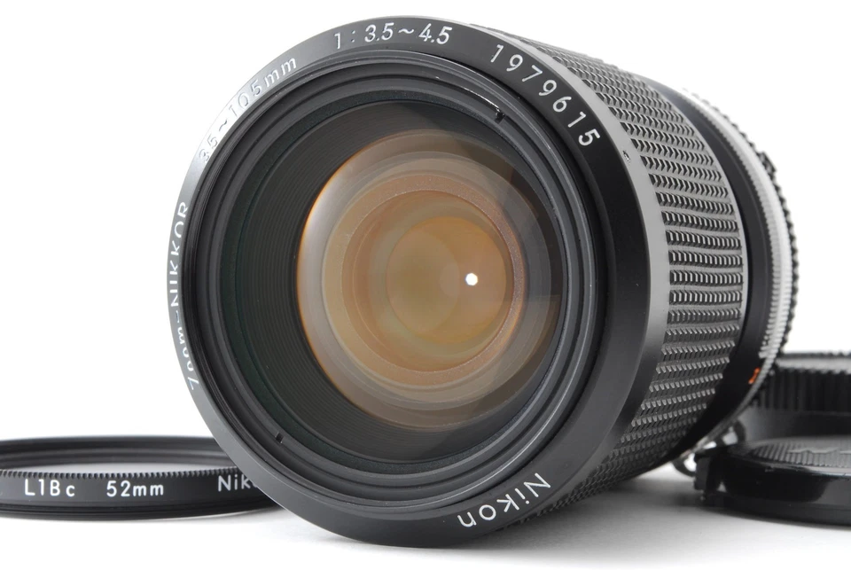 [TOP MINT w/ Filter] NIKON Ai-S Zoom-NIKKOR 35-105mm F/3.5-4.5 MF Lens JAPAN - Image 2 of 4