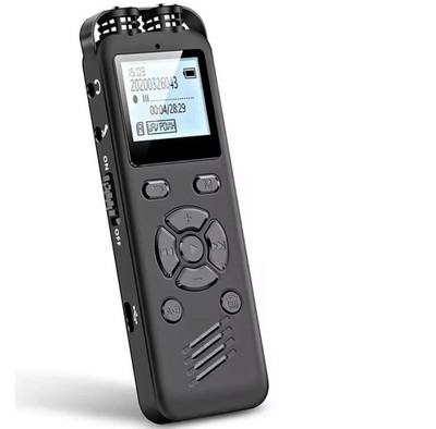 Tragbarer digitaler Diktiergerät MP3 64gb Audio USB Diktiergerät Audio