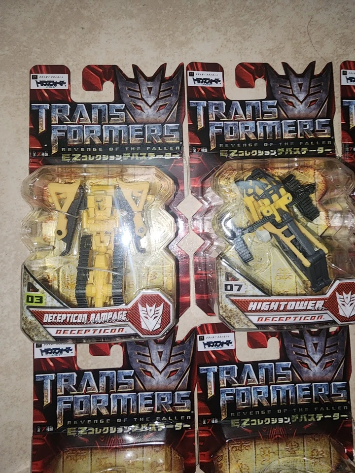 Transformers EZ Collection Devastator SEALED Takara ROTF Legends Class Set Of 7 - Image 3 of 4