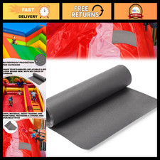Waterproof Vinyl Repair Patch Roll 1ft x 10ft for Bounce House - Grey, Durable