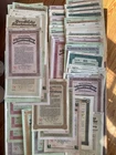 Stock sale 100 Germany government bonds, 1920-40s, unpunched
